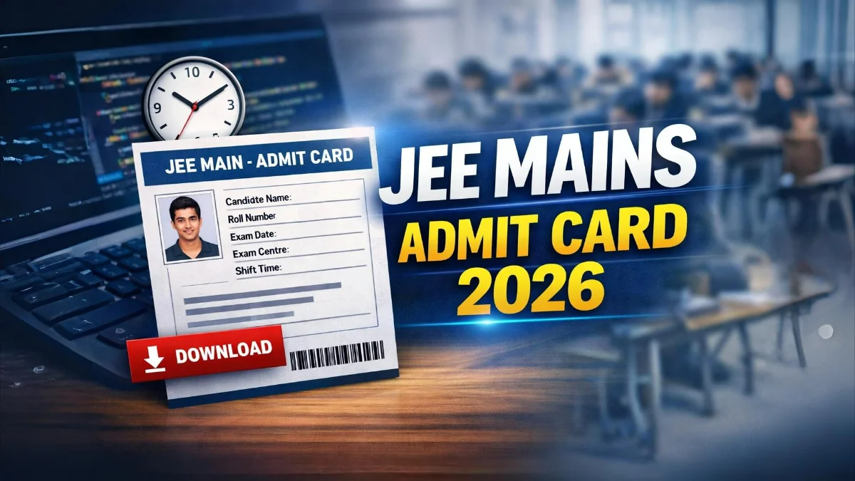 jee mains admit card 2026 download session 1 hall ticket jeemain nta nic in