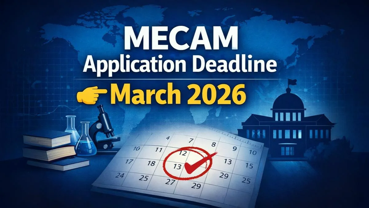 MECAM Application Deadline March 2026 Fellowship 2026-27 last date