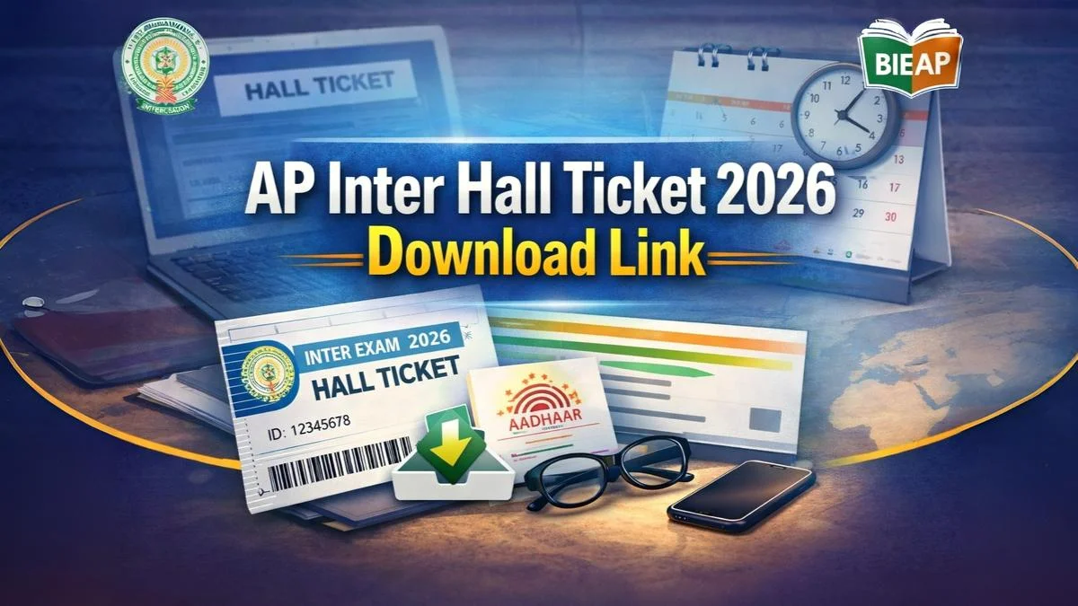 AP Inter Hall Ticket 2026 Download