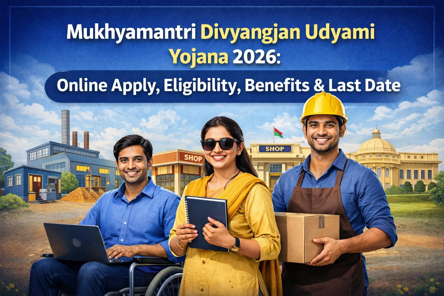 Mukhyamantri Divyangjan Udyami Yojana 2026 Online Apply Eligibility Benefits Last Date
