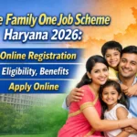 एक परिवार एक नौकरी योजना हरियाणा (One Family One Job Scheme Haryana) – पूरी जानकारी 2026