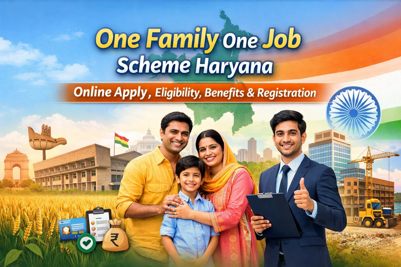 One Family One Job Scheme Haryana – Online Apply, Eligibility, Benefits & Registration